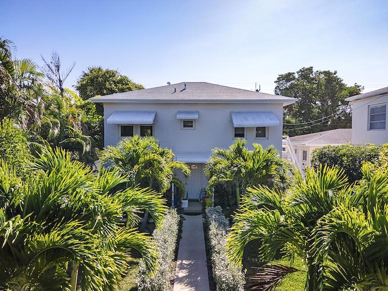 front of n palmway property in lake worth beach